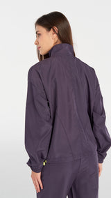 Hummel hmlEDNA zip jacket in plum perfect - Image 3