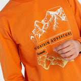 Hummel hmlGILBERTO sweatshirt in marmalade - Image 2