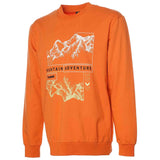 Hummel hmlGILBERTO sweatshirt in marmalade - Image 4