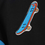 Hummel hmlHALDOR bomber jacket in black - Image 4