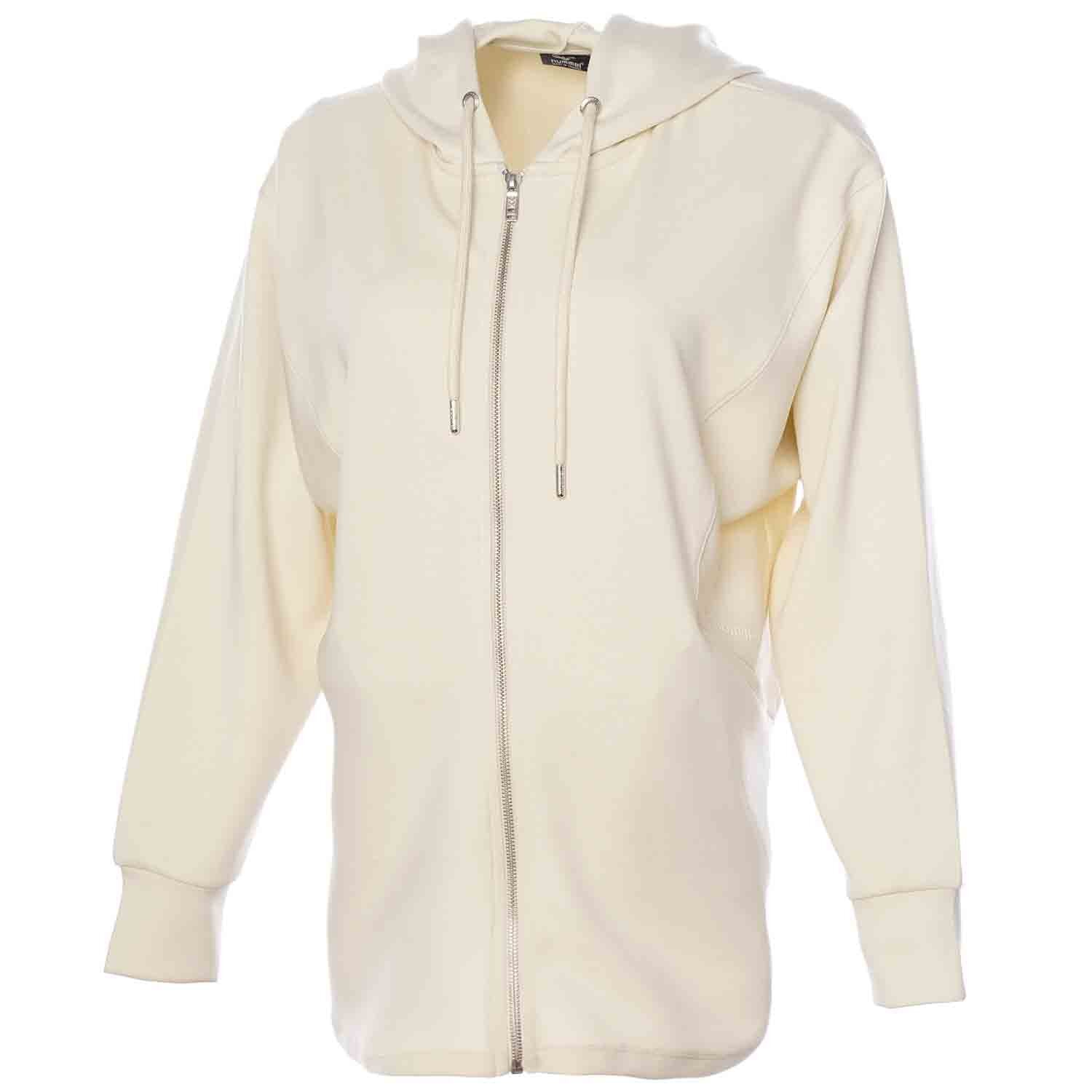Hummel hmlINBAR zip hoodie in whitecap grey - Image 4