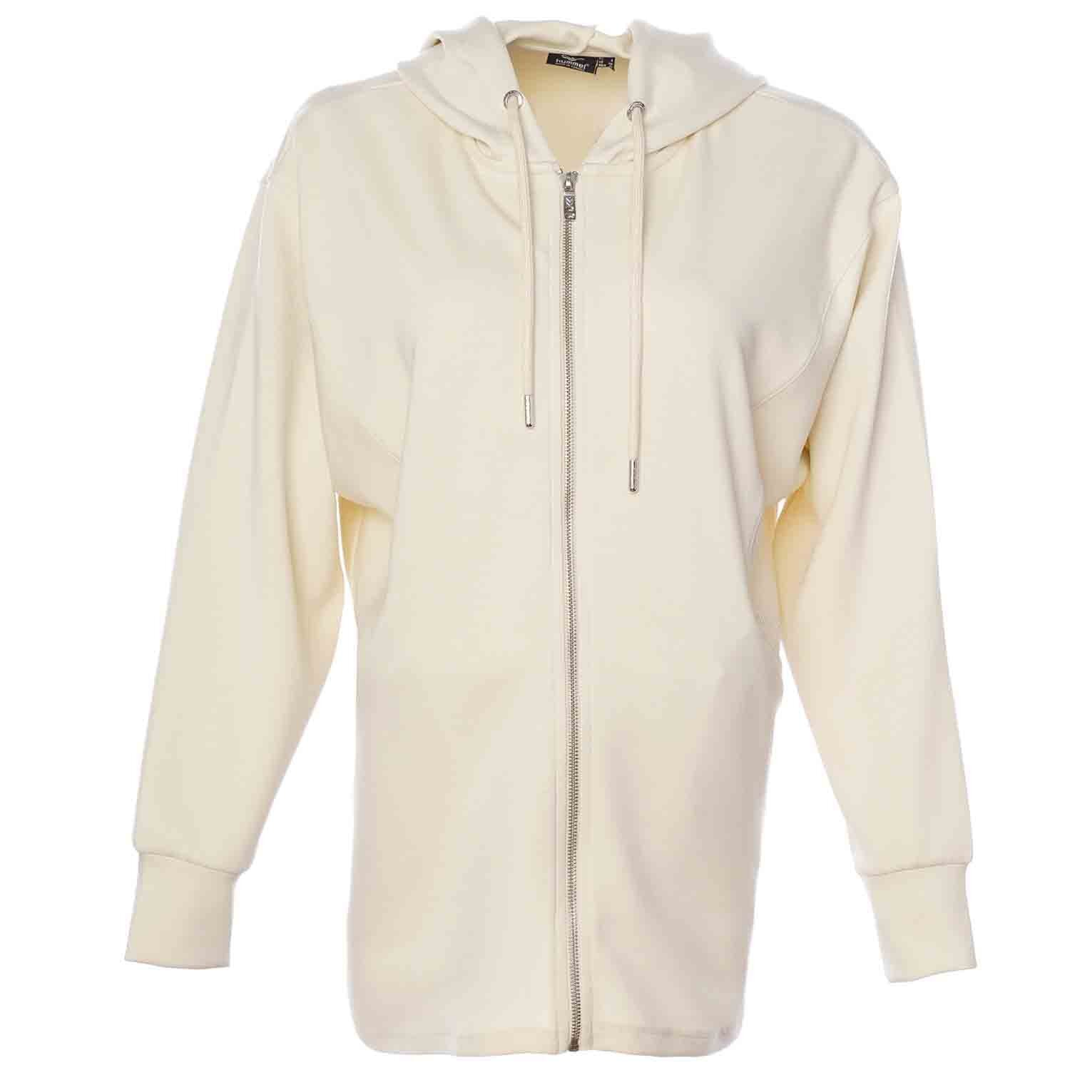 Hummel hmlINBAR zip hoodie in whitecap grey - Image 5
