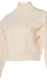 Hummel hmlJAYS zip jacket in whitecap grey - Image 4