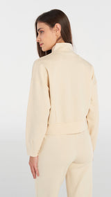 Hummel hmlJAYS zip jacket in whitecap grey - Image 3