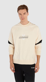 Hummel hmlJIMMY oversize sweatshirt in whitecap grey - Image 1