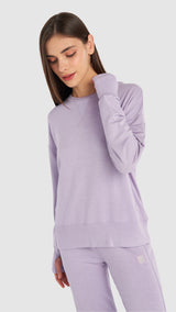 Hummel hmlJONINA sweatshirt in orchid petal - Image 1