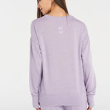 Hummel hmlJONINA sweatshirt in orchid petal - Image 3