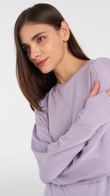 Hummel hmlJONINA sweatshirt in orchid petal - Image 2