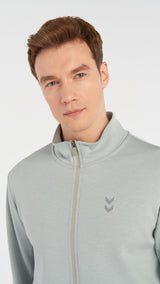 Hummel hmlNELLY zip jacket in quarry - Image 2