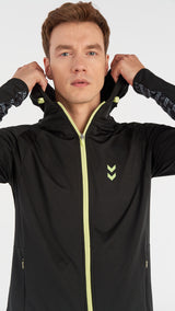 Hummel hmlORLANDO zip hoodie in black - Image 2