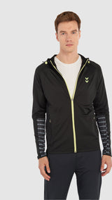 Hummel hmlORLANDO zip hoodie in black - Image 1