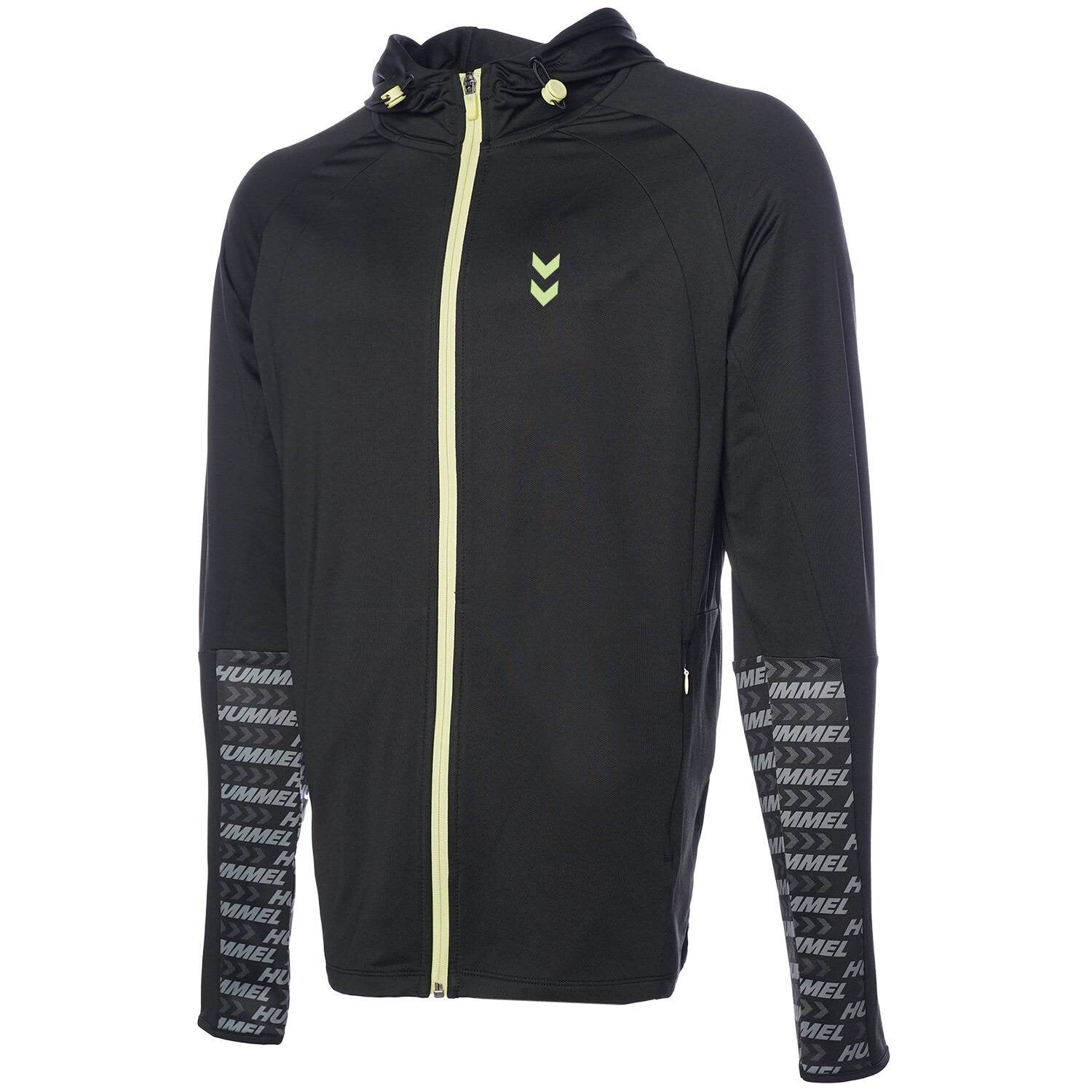 Hummel hmlORLANDO zip hoodie in black - Image 4