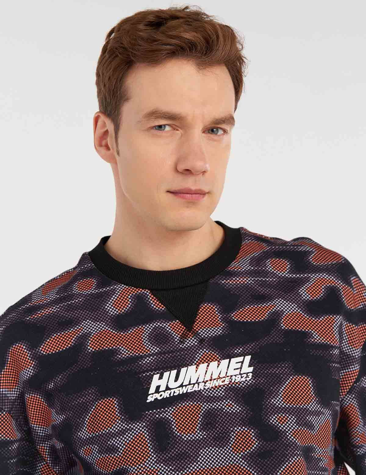 Hummel hmlPARKER sweatshirt in plum perfect - Image 2