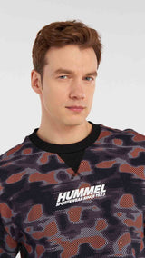 Hummel hmlPARKER sweatshirt in plum perfect - Image 2