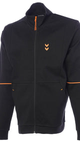 Hummel hmlPHILIP zip jacket in black - Image 3