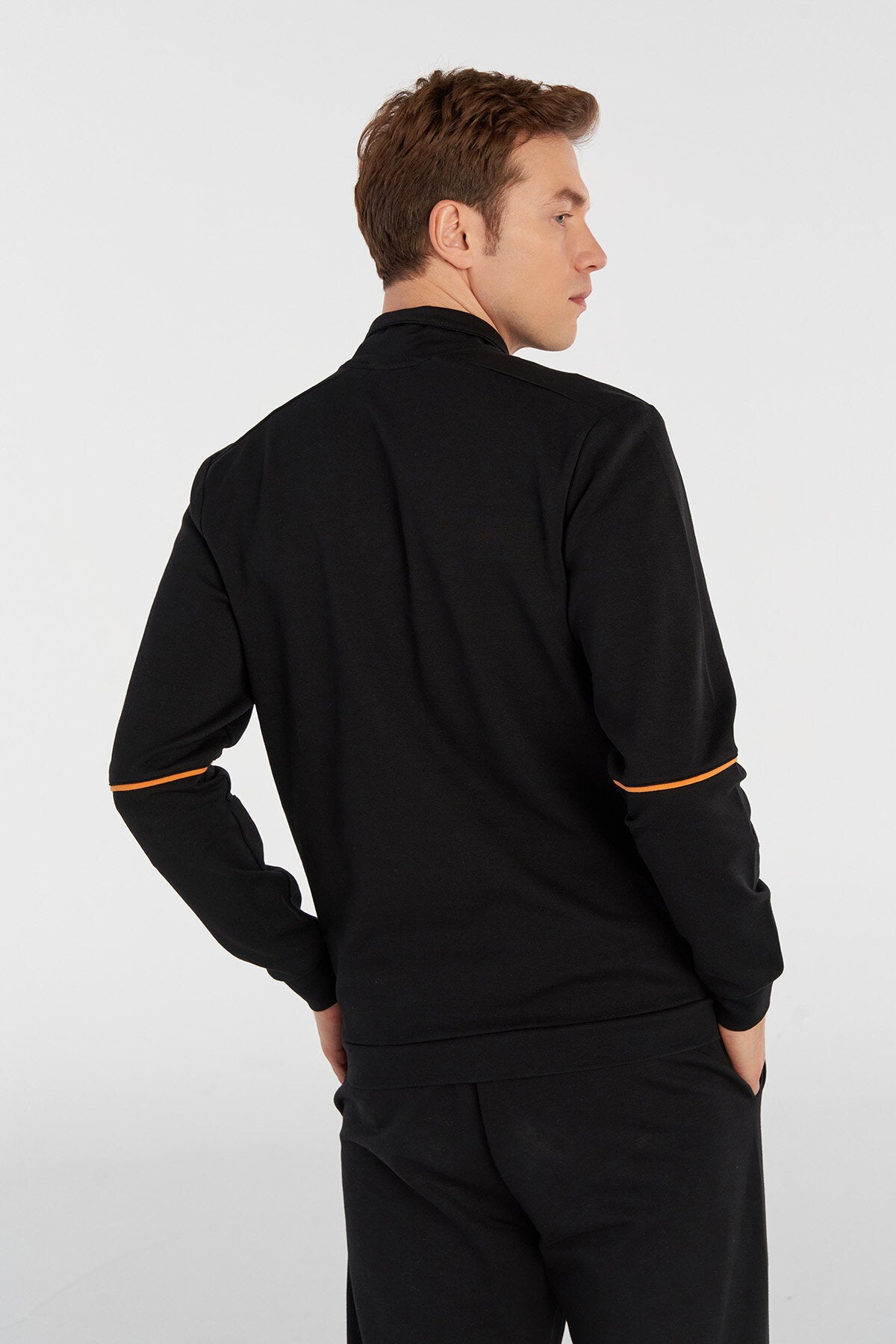 Hummel hmlPHILIP zip jacket in black - Image 2
