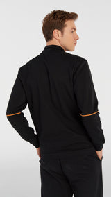 Hummel hmlPHILIP zip jacket in black - Image 2