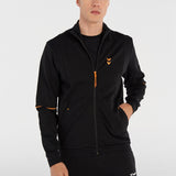 Hummel hmlPHILIP zip jacket in black - Image 1