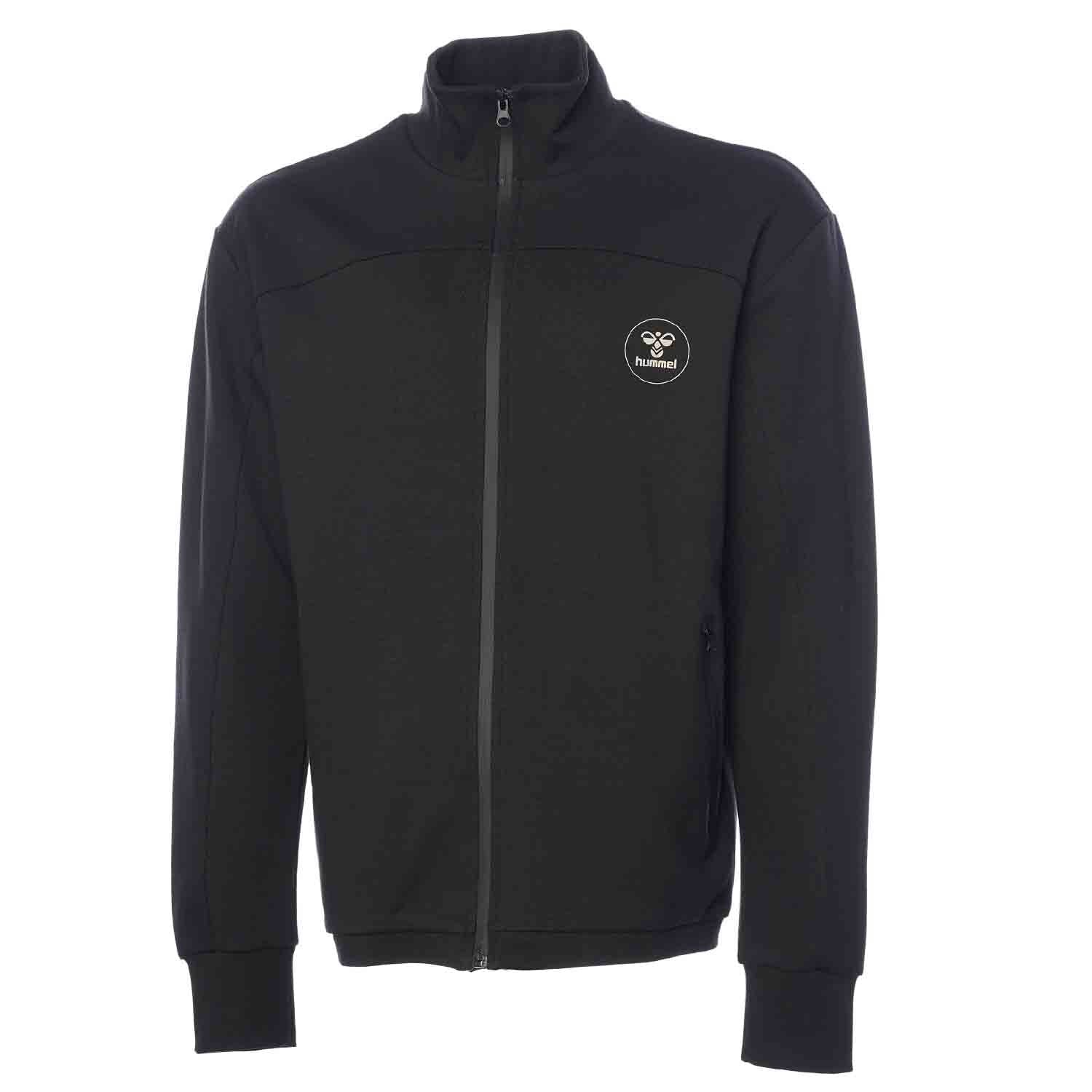 Hummel hmlROYAL zip jacket in black - Image 5