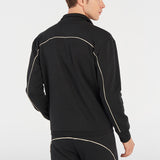 Hummel hmlROYAL zip jacket in black - Image 3