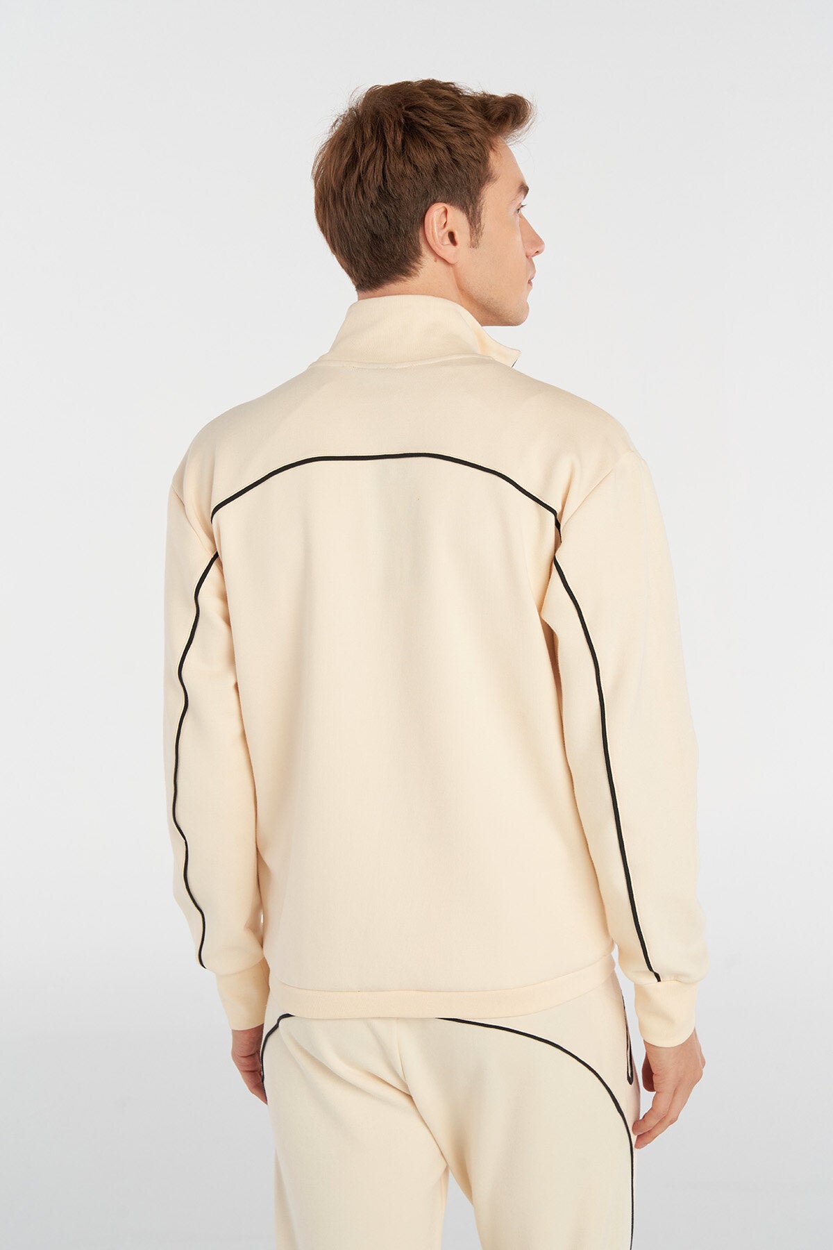 Hummel hmlROYAL zip jacket in whitecap grey - Image 3