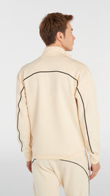 Hummel hmlROYAL zip jacket in whitecap grey - Image 3