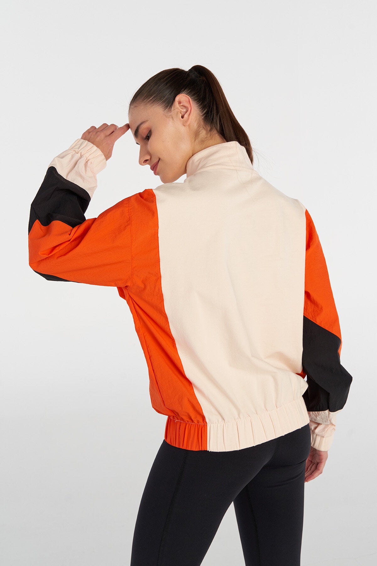 Hummel hmlSAGE zip neck sweatshirt in whitecap grey - Image 8