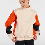 Hummel hmlSAGE zip neck sweatshirt in whitecap grey - Image 1