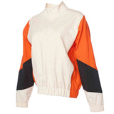 Hummel hmlSAGE zip neck sweatshirt in whitecap grey - Image 4