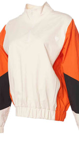 Hummel hmlSAGE zip neck sweatshirt in whitecap grey - Image 9