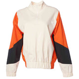 Hummel hmlSAGE zip neck sweatshirt in whitecap grey - Image 5