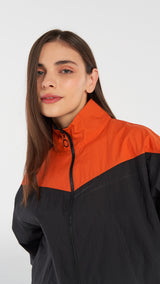 Hummel hmlTRACY zip jacket in black - Image 2