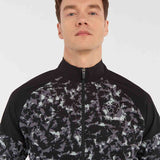 Hummel hmlMETEN zip jacket in black - Image 2