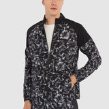 Hummel hmlMETEN zip jacket in black - Image 4