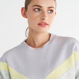 Hummel bexley sweatshirt in snow melange - Image 3