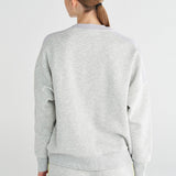 Hummel bexley sweatshirt in snow melange - Image 2
