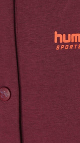 Hummel halton bomber jacket in fig - Image 4