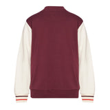 Hummel halton bomber jacket in fig - Image 3