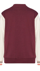 Hummel halton bomber jacket in fig - Image 3