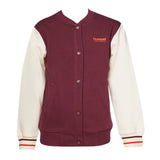 Hummel halton bomber jacket in fig - Image 2