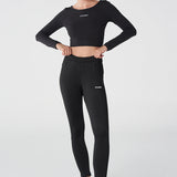 Hummel hmlLARA pants in black - Image 2