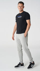 Hummel hmlYISSA pants in grey melange - Image 2