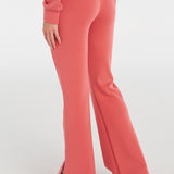 Hummel hmlBOLETTE pants in mineral red - Image 3
