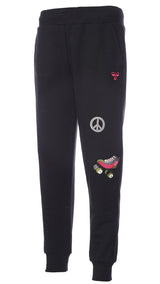Hummel hmlDAGNES pants in black - Image 1