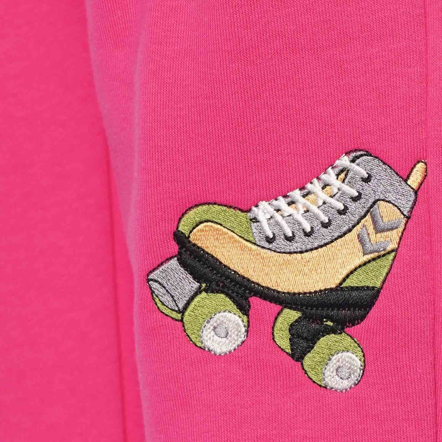 Hummel hmlDAGNES pants in raspberry sorbet - Image 4