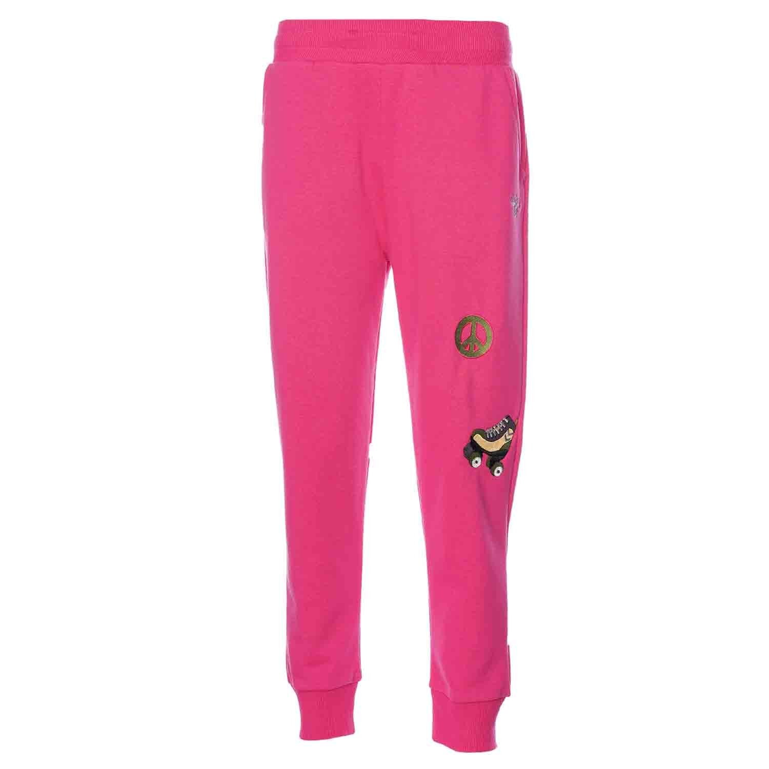 Hummel hmlDAGNES pants in raspberry sorbet - Image 2