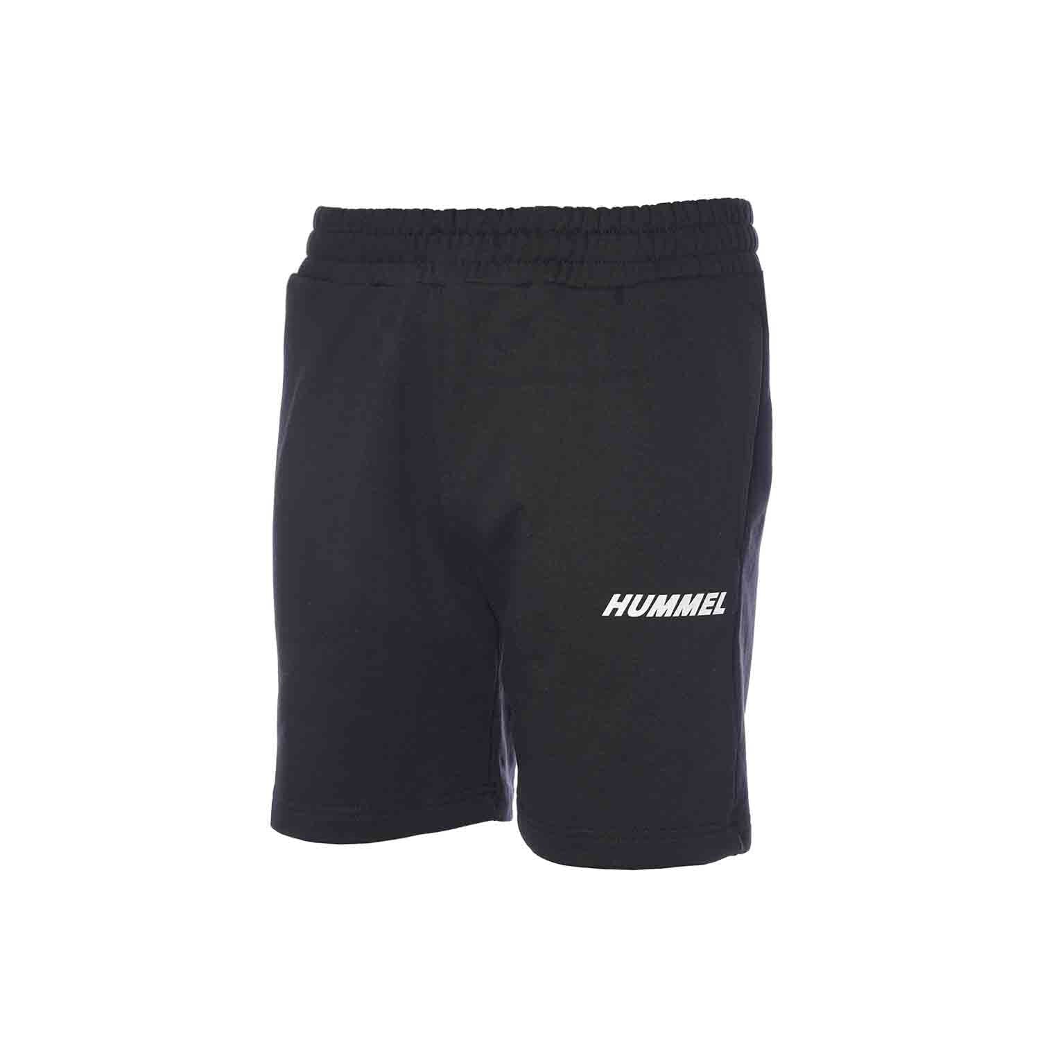 Hummel hmlELEMENTAL cotton shorts in black - Image 4