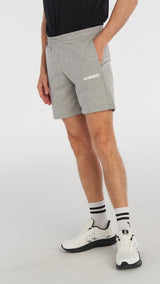 Hummel hmlELEMENTAL cotton shorts in grey melange - Image 1