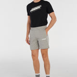 Hummel hmlELEMENTAL cotton shorts in grey melange - Image 2