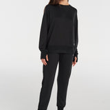 Hummel hmlJONINA pants in black - Image 2